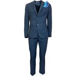 0-105 - Suits > Suit Sets > Single Breasted Suits - Blue -