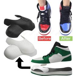 Protecteur de chaussures Anti-pli, 1 paire, pour baskets, embouts, Support Anti-rides, extenseur de chaussures, Protection des chaussures de Sport