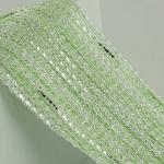 1 pc de rideau perlé chaîne rideau de fenêtre pompon fil volant panneau (vert clair 100200 cm)- - beige - Ahlsen