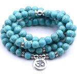 Bracelets turquoise à perles fantaisie look fashion pour femme 