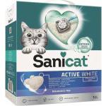 10L Litière Sanicat Active White - pour chat