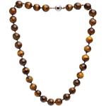 Colliers pierre précieuse Treasurebay à perles à motif tigres look fashion pour femme 