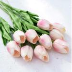 Bouquets de mariage roses en plastique en lot de 10 en promo 