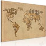 Meubles artgeist imprimé carte du monde 