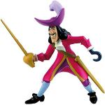Figurines de films Bullyland en plastique Jake et les pirates Captain James Bartholomew Hook sans PVC de 3 à 5 ans 