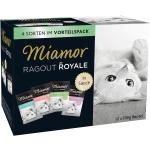 12x100g Offre découverte mixte Ragoût Royal - 4 saveurs en sauce Miamor - Pâtée pour Chat