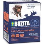 12x370g Bouchées en gelée Saumon Bozita - Pâtée pour chien