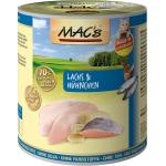 12x800g MAC's saumon, poulet - Pâtée pour chat