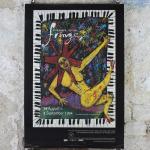 1994 Edinburgh Festival Fringe Poster, Arts Festival, Dancing Girl, Soleil, Piano, Œuvres De Paul Kennedy, Décor D'art Mural