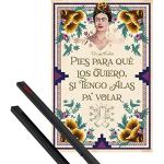 Affiches 1art1 noires Frida Kahlo 