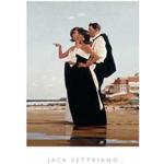 Jack Vettriano Poster L'Homme Porté Disparu II Affiche Reproduction 80x60 cm