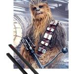 Posters 1art1 noirs Star Wars Chewbacca 