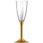 20 Flutes Champagne, Pied Or
