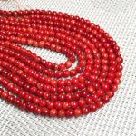 Bracelets de perles orange corail à perles look fashion pour femme 