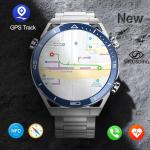 Montres connectées grises GPS discipline fitness pour homme 