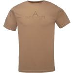 T-shirts à imprimés 2117 Of Sweden Apelviken marron en coton à motif Suède bio éco-responsable Taille M look fashion pour homme 