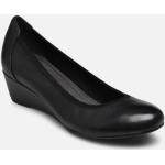 Chaussures casual Tamaris noires en cuir Pointure 37 look casual pour femme 