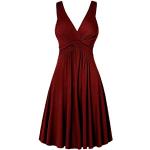 Mini robes rouges minis Taille 5 XL plus size look fashion pour femme 