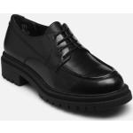 Chaussures Tamaris noires en cuir à lacets Pointure 41 pour femme en promo 