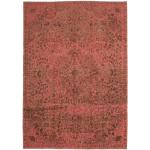 Tapis vintage rouge rouille patchwork Pays modernes 