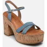 Sandales nu-pieds Tamaris bleues Pointure 39 pour femme 