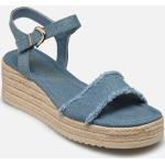 Sandales nu-pieds Tamaris bleues Pointure 36 pour femme 
