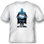 2BNERD-T/S Batman V Superman Epic Battle Rages No aplica Tee Shirt, 49635XL, Multicolore, XL