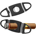 Coupe-cigares gris acier en acier 