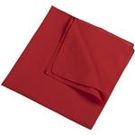 Bandana / foulard uni en 18 couleurs. - Rouge - Taille unique