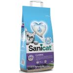 2x16L Litière Sanicat Classic lavande - pour chat