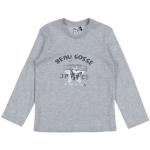 T-shirts à col rond 3 Pommes gris en coton Taille 3 ans pour fille de la boutique en ligne Yoox.com avec livraison gratuite 