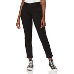 Jeans slim Levi's noirs en cuir stretch W27 look fashion pour femme en promo 