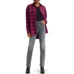 Jeans Levi's gris stretch W32 look fashion pour femme 