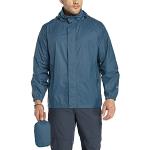 Vestes de randonnée bleues imperméables coupe-vents respirantes à capuche Taille 4 XL look fashion pour homme 