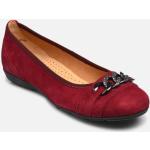 Chaussures casual Gabor rouge bordeaux en nubuck Pointure 37 look casual pour femme 