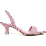 Sandales à talons roses Pointure 40 look fashion pour femme 