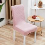 Housses de chaise roses extensibles modernes 
