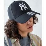 Casquettes de baseball noires en polyester NY Yankees Tailles uniques pour femme 