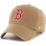 '47 Brand Strapback Cap - Clean UP Boston Red Sox Camel