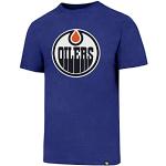 47 Forty Seven Brand Edmonton Oilers NHL Club Tee Royal T-Shirt Mens