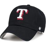 47Brand Texas Rangers Black Ballpark Clean Up Strapback Casquette, Noir , taille unique