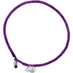 Bracelets violets en plastique pour femme 