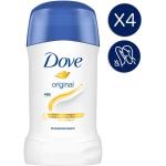 Dove - Lot De 4 Déodorants Stick Anti-Transpirants Original Protection 48h (4 X 40ml)