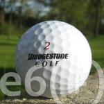 50 Bridgestone E6(+) Balles De Golf Récupération /
