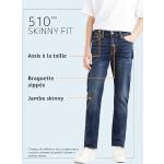 Jeans skinny Levi's kaki stretch W33 look fashion pour homme 