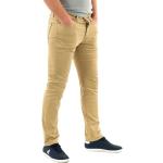 Jeans slim Levi's 511 dorés stretch plus size W28 look fashion pour homme en promo 