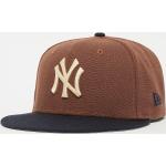 Casquettes fitted New Era 59FIFTY dorées à New York NY Yankees pour homme en promo 
