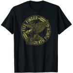 5FDP - Eagle - Black and Gold T-Shirt