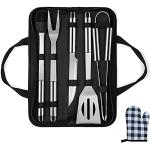 AISITIN Ustensiles Barbecue Kit Barbecue 25 Pièces Accessoire