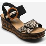 Sandales nu-pieds Rieker multicolores Pointure 36 pour femme en promo 